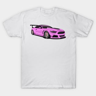 MUSTANG WIDEBODY VIOLET T-Shirt